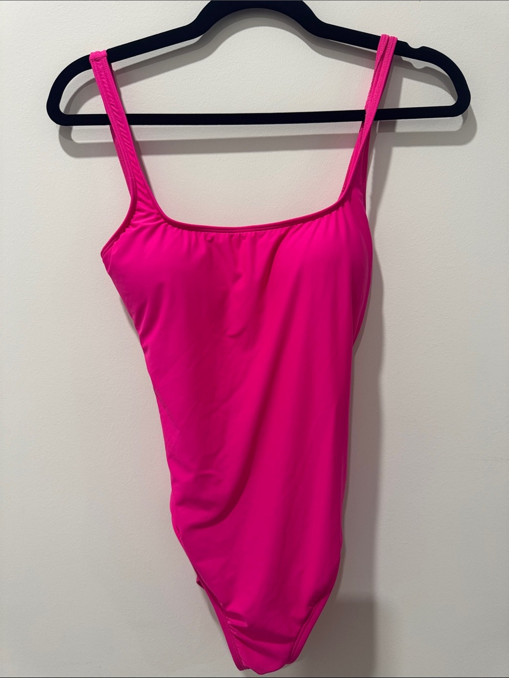 Classic Scoop One-Piece Swimsuit - Hot Pink